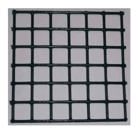 1” x 1” Black Plastic-Coated 12 Gauge Wire Mesh Panel - Tekno